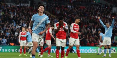 Hasil Final Piala Liga Inggris - Brace Jebolan Akademi Man City Bikin Arsenal Terbungkam, The Citizens Raih Gelar ke-9