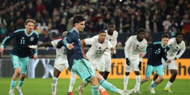 Hasil Uji Coba - Diwarnai Gol Penalti Bintang Arsenal, Jerman Sukses Hantam Ghana