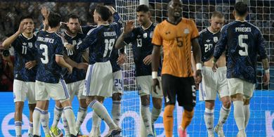 Hasil Uji Coba - Lionel Messi Aktifkan Mode Piala Dunia, Timnas Argentina Bantai Tim Afrika