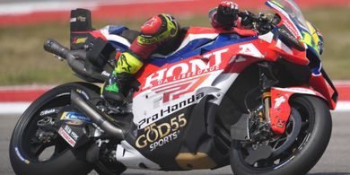 Luca Marini Kesal Start Honda Bermasalah, Balapan Jadi Runyam di MotoGP Amerika