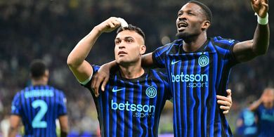 Hasil Liga Italia - Diwarnai Lesakan Kilat Lautaro Martinez dan Drama 7 Gol, Inter Milan Lumat AS Roma