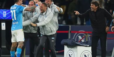 Napoli Gantikan AC Milan sebagai Tim Anti-Inter, Antonio Conte Tak Mau Takabur