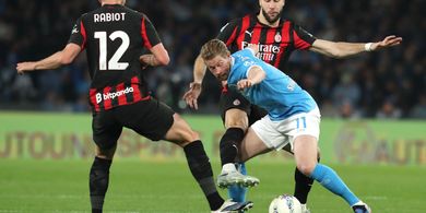 Hasil Liga Italia - Keputusan Genius Antonio Conte Bawa Napoli Bungkam AC Milan