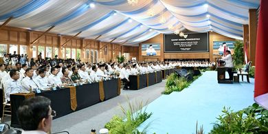 Dihadiri Menpora Erick Thohir, Presiden Prabowo Puji Indonesia Berprestasi di Tengah Konflik Global