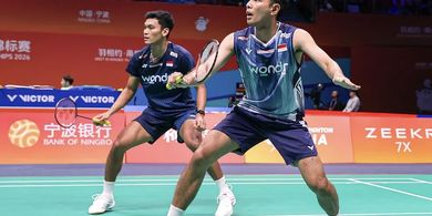 Hasil Kejuaraan Asia 2026 - Fajar/Fikri dan Faathir/Devin Kompak Tersenyum, sang Debutan Mendadak Bisa Ketemu Kim/Seo