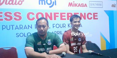 Final Four Proliga 2026 - Garuda Jaya Masih Kecolongan di Servis, Samator Mencoba Mandiri Tanpa Rama Fazza