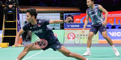 Rekap Semifinal Kejuaraan Asia 2026 - Fajar/Fikri Tumbang, Pedihnya Emas Indonesia Melayang karena Underdog