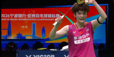 Hasil Semifinal Kejuaraan Asia 2026 -  Kalahkan Yamaguchi, Wang Zhi Yi Hadapi Laga Klasik dengan An Se-young