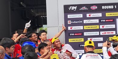 Hasil Pembalap Indonesia di Race 1 ARRC Sepang 2026, Bagi Rata Podium