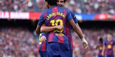 Hasil Liga Spanyol - Lamine Yamal 2 Kali Kasih Makan Ikan Hiu, Barcelona Bantai Tetangga