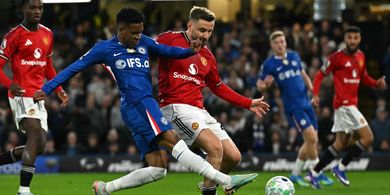 Hasil Liga Inggris - Chelsea Mejan, Man United Lebih Efektif, Setan Merah Menang Minimalis