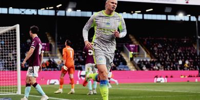 Hasil Liga Inggris - Gol Tunggal Haaland Kirim Burnley Turun Kasta, Man City Sukses Kudeta Arsenal