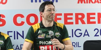 Amarah Pelatih Gresik Phonska Pecah setelah Dikalahkan Pertamina, Pemain Tidak Boleh Lembek jika Ingin Juara