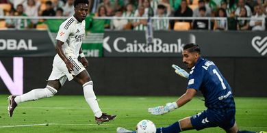 Hasil Liga Spanyol - Bekas Bek Barcelona Bikin Gol Dramatis, Real Madrid Diimbangi Real Betis