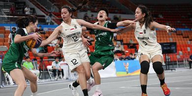Timnas Basket 3x3 Putri Lolos Babak 16 Besar Asian Beach Games 2026