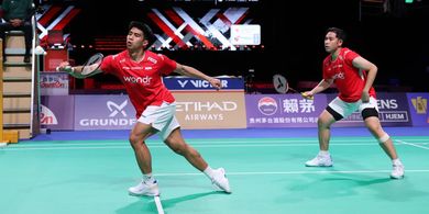 Thomas Cup 2026 - Tak Dapat Selamatkan Tiket 8 Besar saat Indonesia Diobok-obok Prancis, Sabar/Reza Minta Maaf