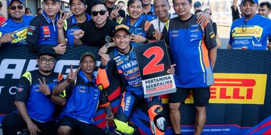 Menangi Race dan Pimpin Klasemen, Modal Positif Yamaha Awali Kejurnas Mandalika Racing Series 2026