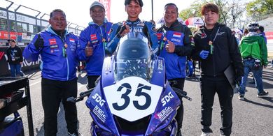 Tembus 10 Besar All Japan Road Race Championship, Wahyu Nugroho Terus Asah Kemampuan