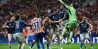 Hasil Liga Champions - Parade Penalti di Metropolitano, Atletico Madrid Vs Arsenal Berakhir Remis