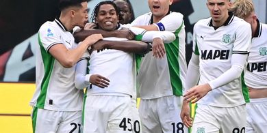 Hasil Liga Italia - Jay Idzes Cuma Main 40 Menit karena Cedera, 10 Pemain AC Milan Dilibas Sassuolo