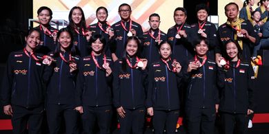 Setelah Medali di Uber Cup 2026, Tim Putri Indonesia Dipecah ke Thailand dan China