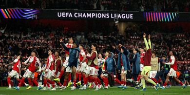 Pertahanan Arsenal Begitu Bagus, Seseorang Ngimpi The Gunners Kalahkan PSG 4-0 di Final Liga Champions