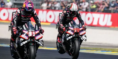 MotoGP Prancis 2026 - Respons Cuek Bezzecchi Lihat Marquez Apes Lagi, Fokus dan Pantang Remehkan