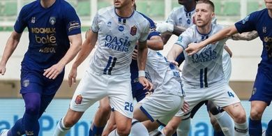Hasil Super League - Persijap Bantai Persita, Persis Bisa Degradasi Besok