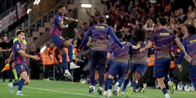 Hasil Liga Spanyol - El Clasico Kelar dalam 18 Menit, Barcelona Juara