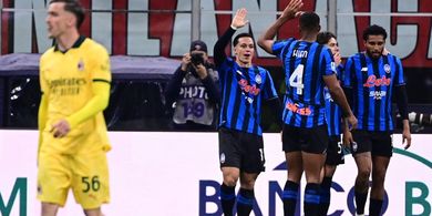 Hasil Liga Italia - Hujan 5 Gol di San Siro, AC Milan Dipermalukan Atalanta