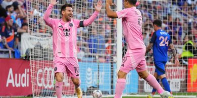 Cetak Hattrick dan 1 Assist, Messi Bawa Inter Miami Comeback Atas FC Cincinnati dalam Drama 8 Gol