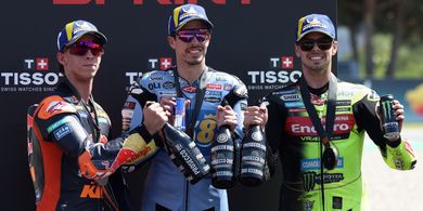 Klasemen MotoGP 2026 - Bezzecchi Bertahan setelah Aprilia Babak Belur, Alex Marquez Geser Marc Marquez