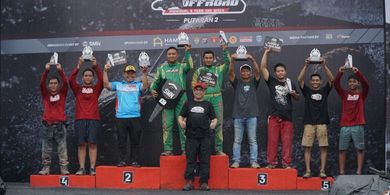 Offroader Halo Dayak Kalteng Borong 5 Podium di Sirkuit Sukamulya