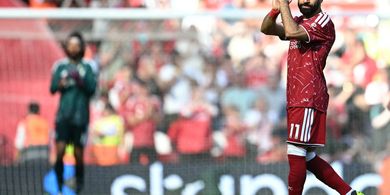Hasil Liga Inggris - Mo Salah Bikin Assist Trivela di Laga Perpisahan, Liverpool Malah Ditahan Imbang