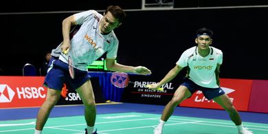 Singapore Open 2026 - Sukses Jinakkan Juara Malaysia Masters, Fajar/Fikri Tatap Perempat Final dengan Rileks