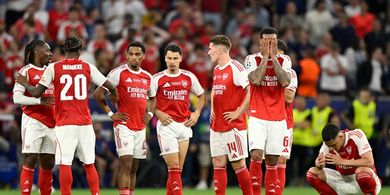 Gagal Juara Liga Champions, Arsenal Bikin Rekor Memalukan di Eropa