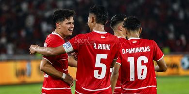 Hasil Timnas Indonesia Vs Oman - Mathew Baker Debut, Garuda Bantai Oman