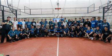 Ratusan Interisti Rayakan Kalah Derby Dua Trofi, Sempat Cemas Inter Dipermalukan Milan