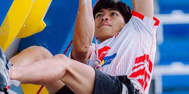 Putra Tri Ramadani Bawa Indonesia Masuk ke 8 Daftar Negara Peraih Medali Emas pada World Climbing Series 2026