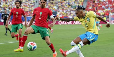 Hasil Piala Dunia 2026 - Duel Ranking Top 10 Tak Jamin Laga Seru, Brasil Vs Maroko Berakhir Tanpa Pemenang