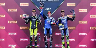 Susul Kiandra Ramadhipa, Aldi Satya Mahendra Amankan Podium pada Balapan 2 World Supersport 2026 Seri Portugal