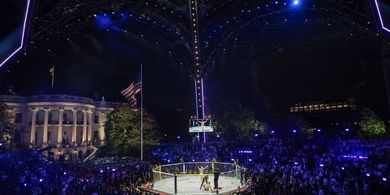 Rekap Hasil UFC Freedom 250 - Semua KO, Topuria Jadi Samsak Gaethje, Gane Pukul Pereira sampai Melintir