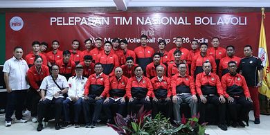 AVC Cup 2026 - Dipimpin Pelatih Juara Asia, Indonesia Ganti 1 Pemain Lagi jelang Keberangkatan