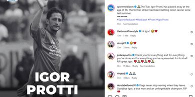 Sepak Bola Italia Berduka, Satu-satunya Raja Gol 3 Divisi Meninggal Dunia