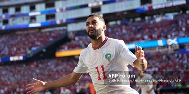 Hasil Piala Dunia 2026 - Gol Kilat Ismael Saibari Bawa Maroko Bungkam Skotlandia