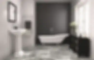 Memisahkan Area Basah dan Kering di Kamar Mandi dengan Storage Tepat