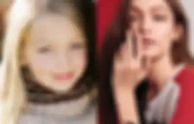 Potret Gigi Hadid Saat Jadi Model Cilik. Sudah Berkarisma Sejak Kecil!