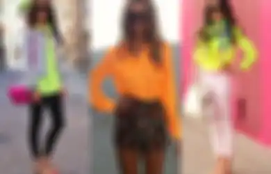 Berani Beda, Intip Ide OOTD Pakai 7 Outfit Warna Neon. Kece Abis!