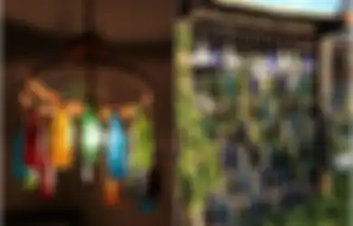 Bermodalkan Botol Kaca Bekas, 5 Dekorasi Ini Bikin Rumah Tampil Cantik, Loh!