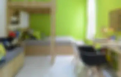 Furnitur di Kamar Anak Ini Dibuat Sendiri Tanpa Bantuan Desainer Interior, Intip Inspirasinya!